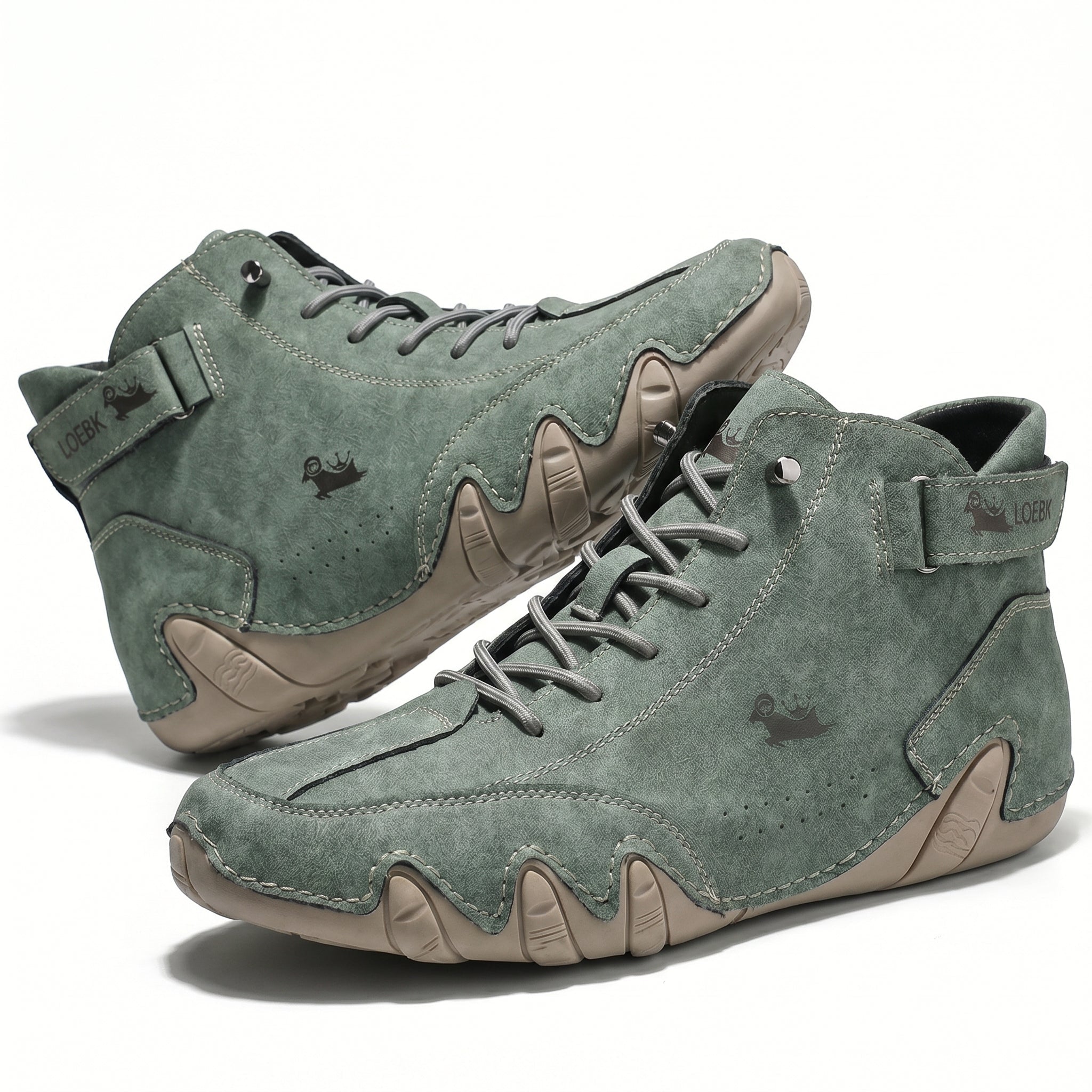 Men Lace Up Ankle Shoes