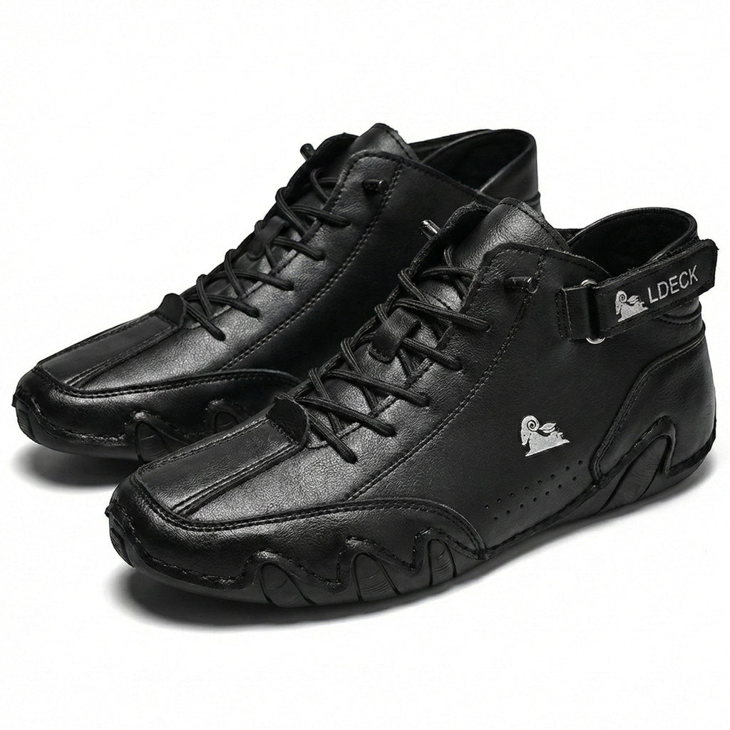 Men Lace Up Ankle Shoes