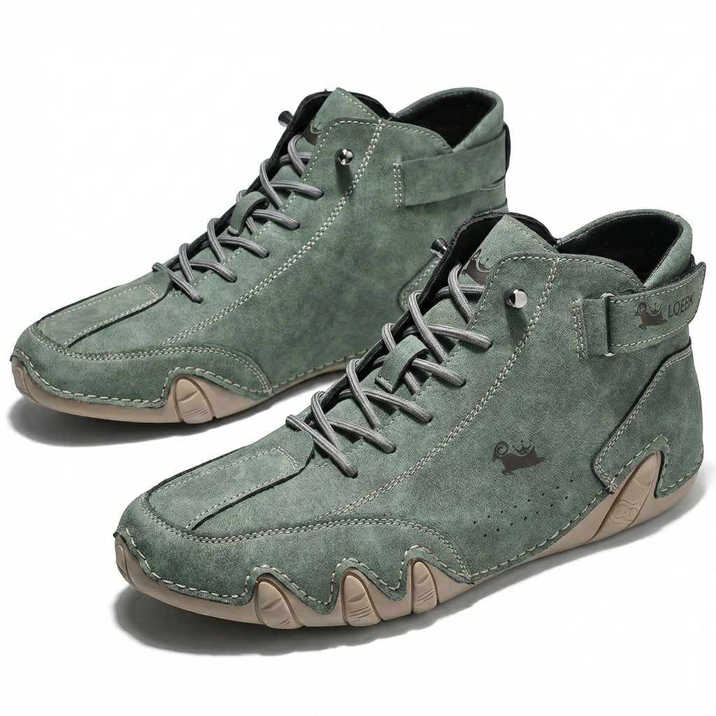 Men Lace Up Ankle Shoes