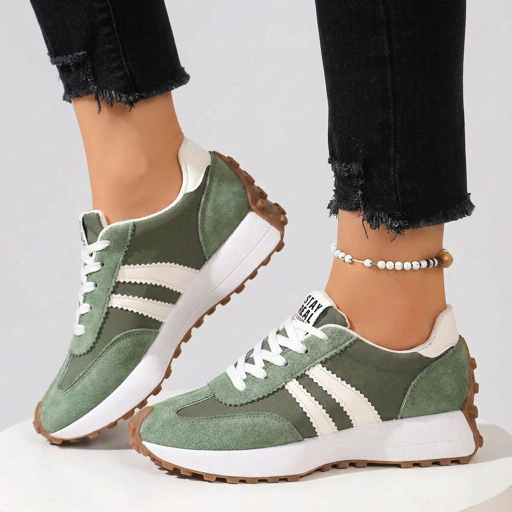 Women Lace Up Sneakers