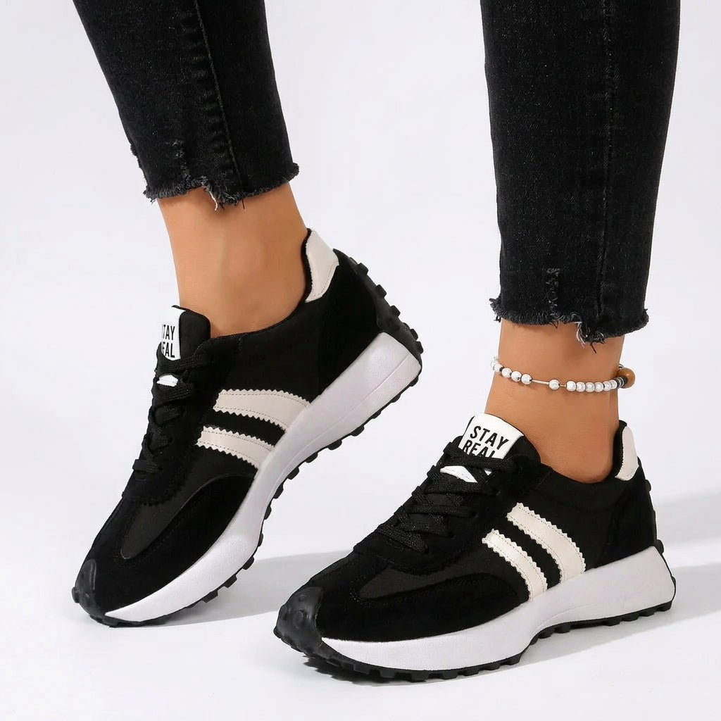 Women Lace Up Sneakers