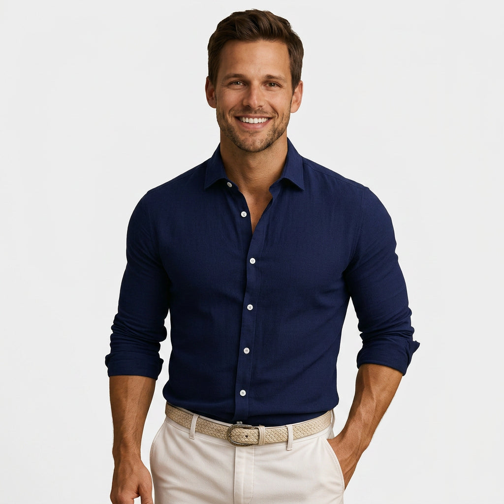 Men’s Lightweight Button-Down Shirt