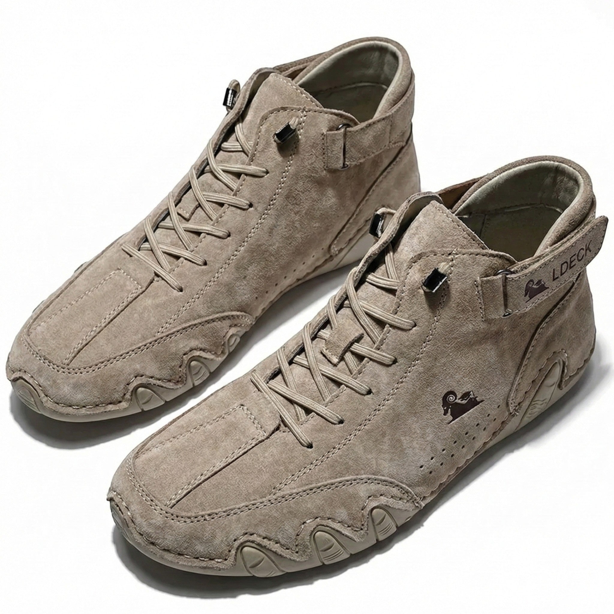 Men Lace Up Ankle Shoes