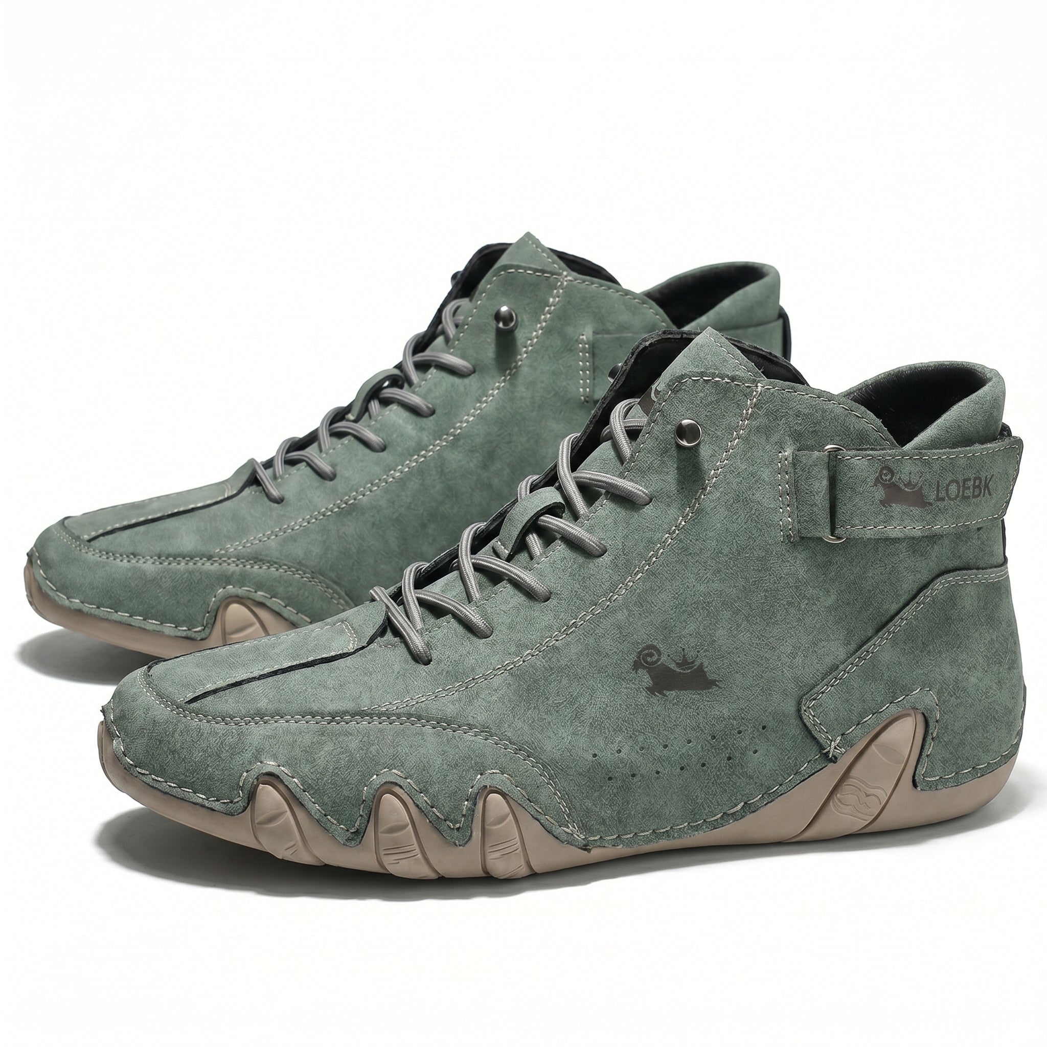 Men Lace Up Ankle Shoes