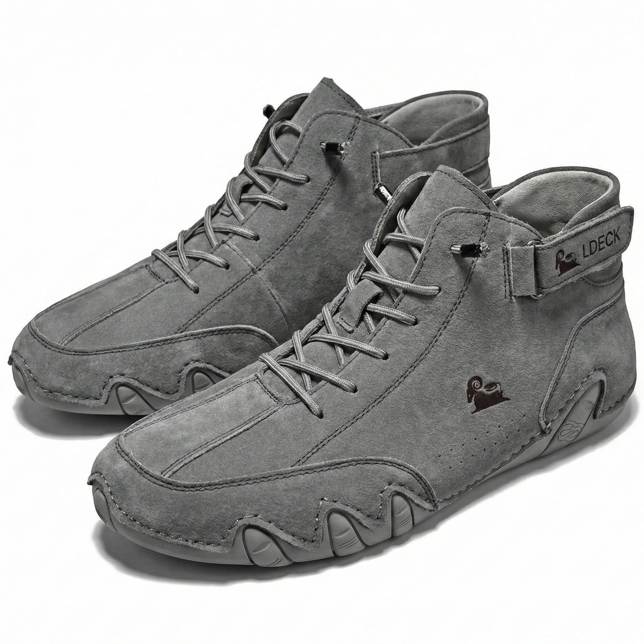 Men Lace Up Ankle Shoes
