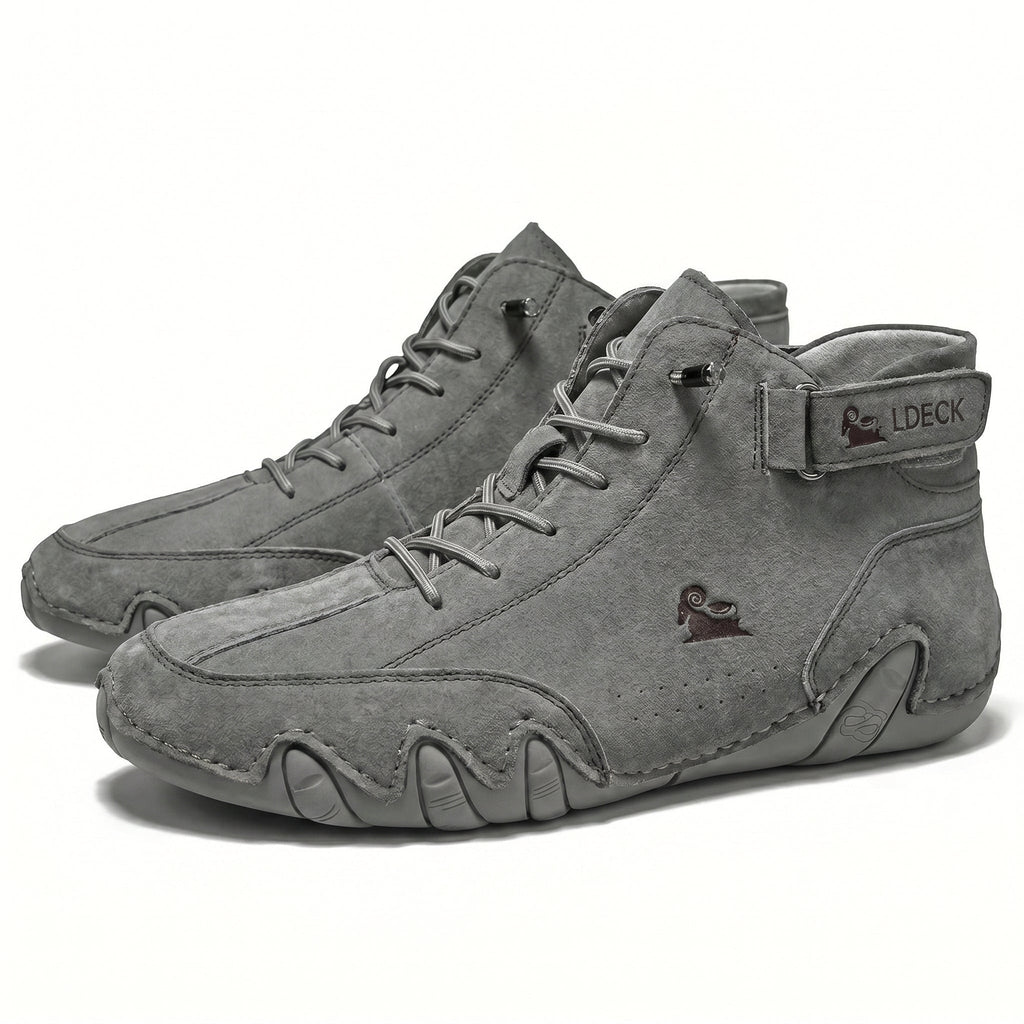 Men Lace Up Ankle Shoes