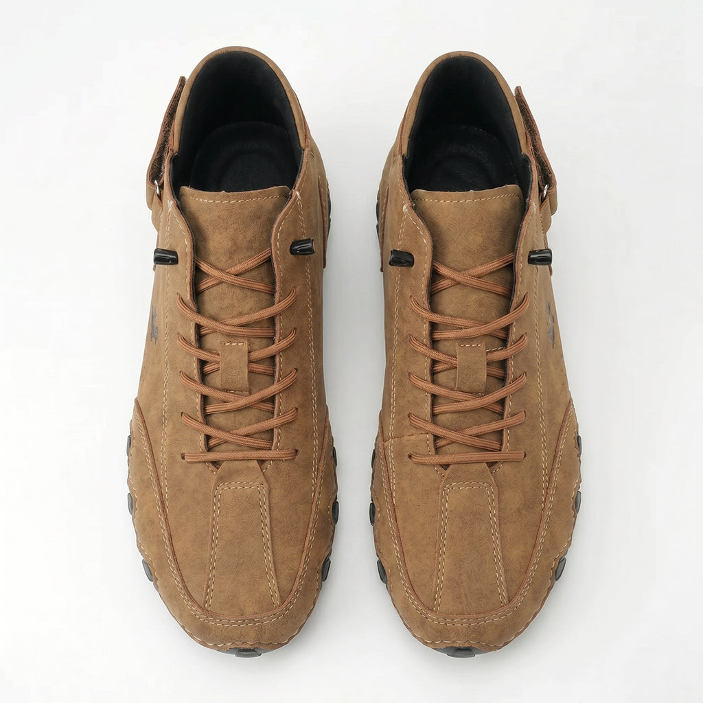 Men Lace Up Ankle Shoes