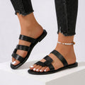 Women Strappy Slide Sandals