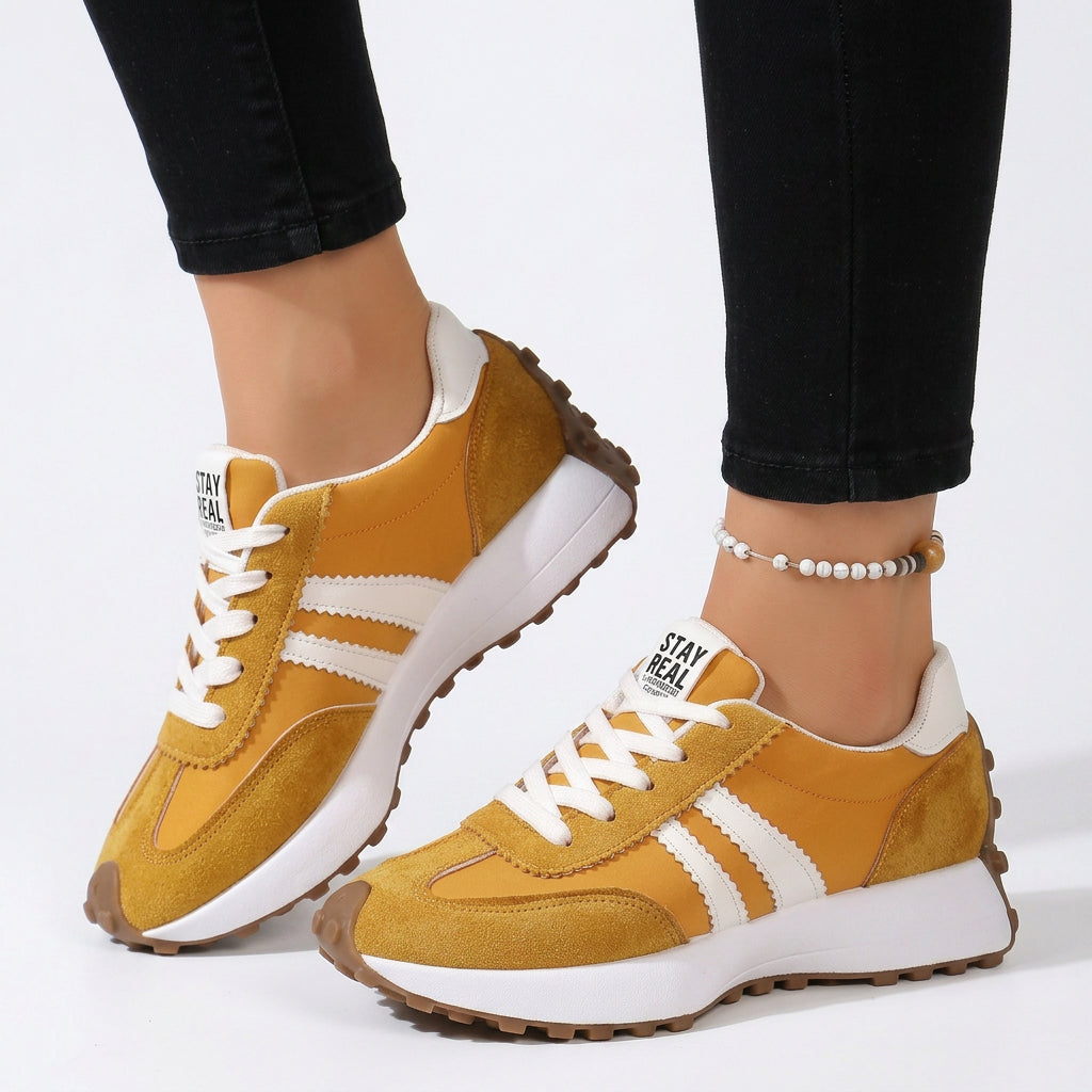 Women Lace Up Sneakers