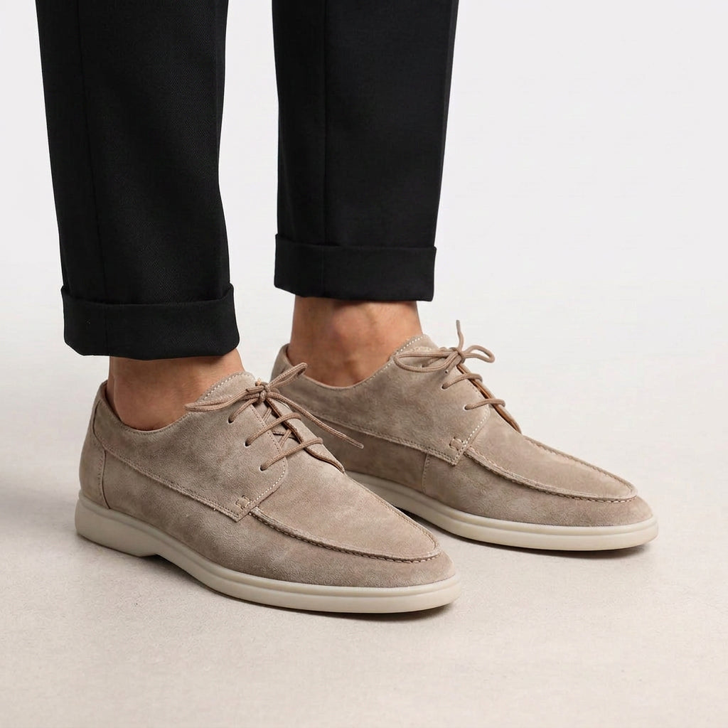 Men’s Lace-Up Casual Loafers