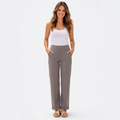 Women’s High Waisted Straight Leg Yoga Pants – Stretch Bootcut Lounge Pants with Pockets