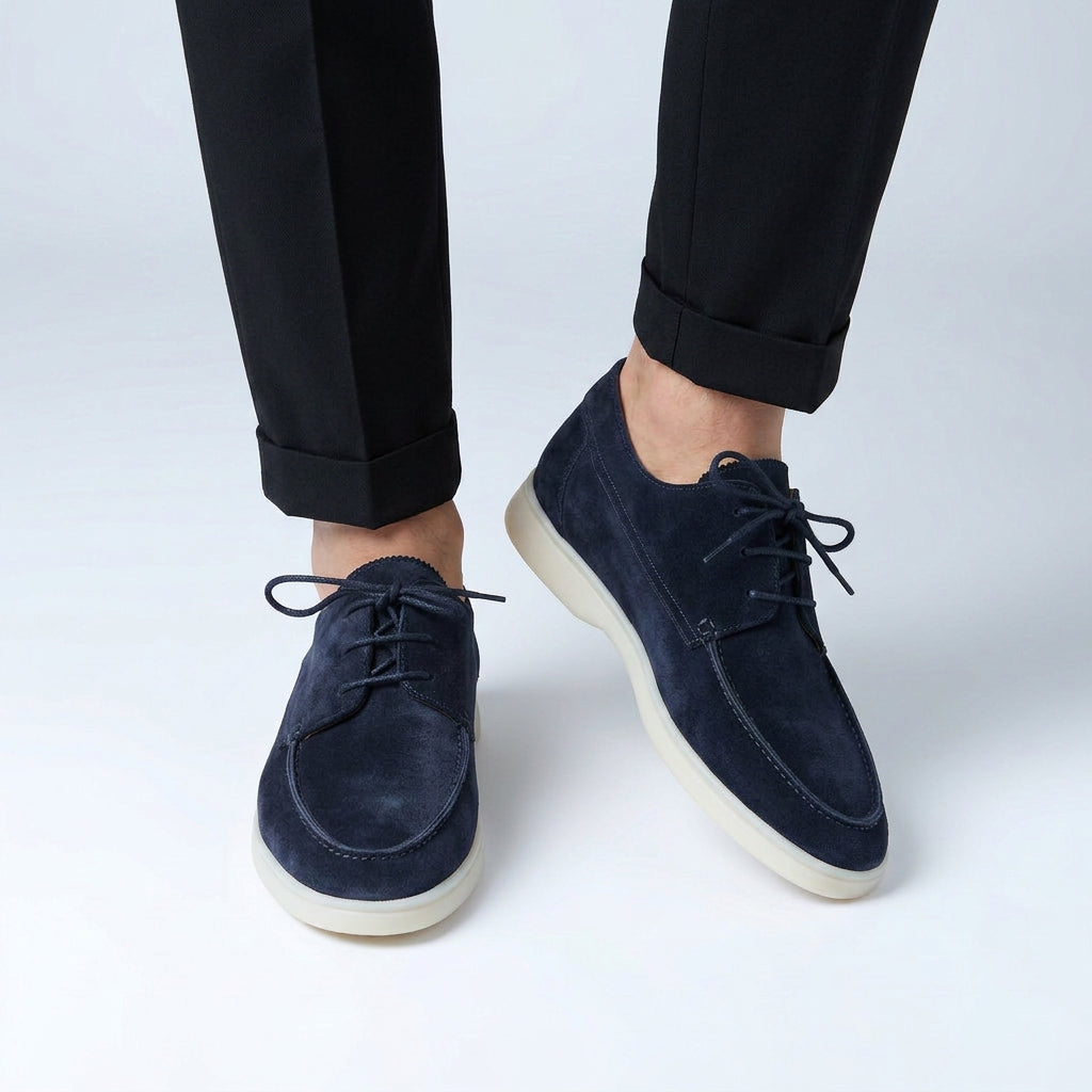 Men’s Lace-Up Casual Loafers
