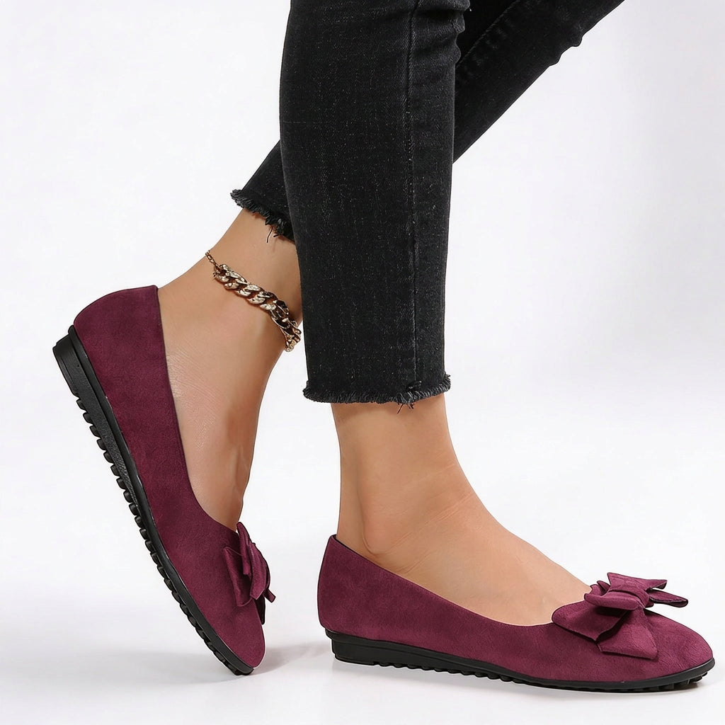 Women Bow Ballet Flats