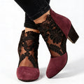 Women Lace Ankle Boots