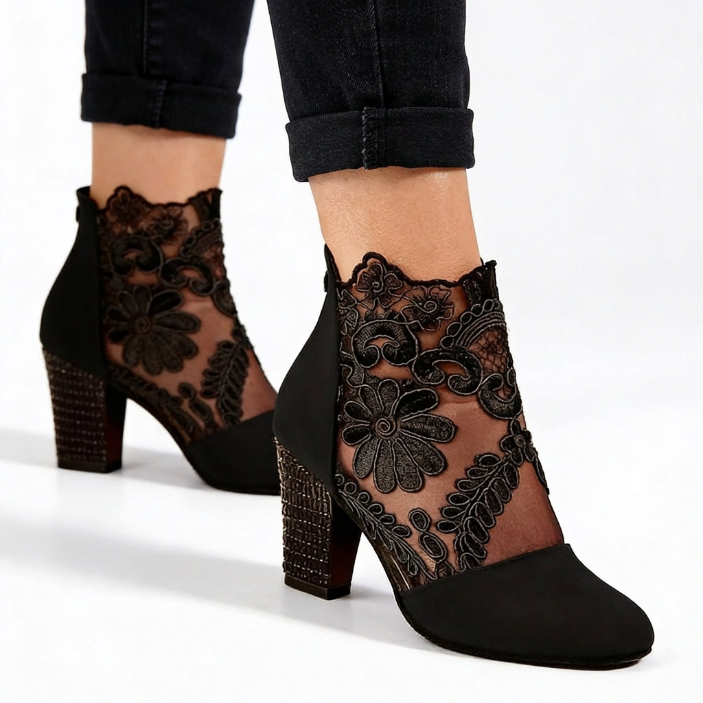 Women Lace Ankle Boots