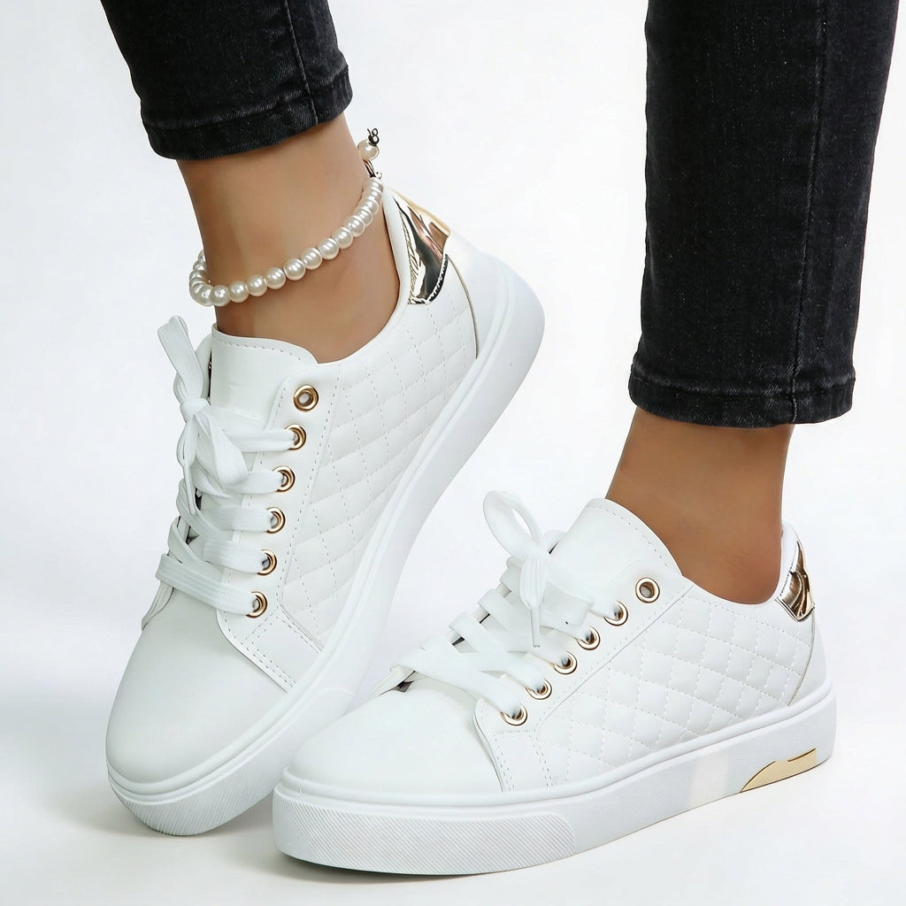 Women Quilted Sneakers