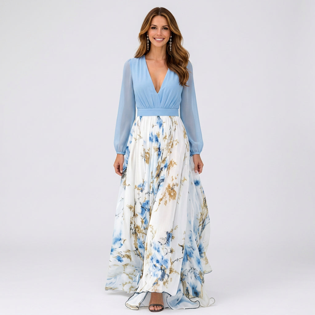 Women Floral Maxi Dress