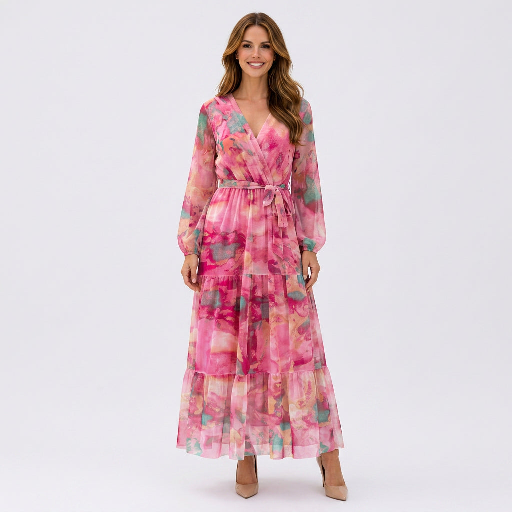 Women Printed Maxi Dress