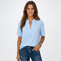 Women V Neck Blouse