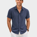Men’s Short Sleeve Button-Up Shirt