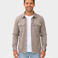 Men’s Button-Up Overshirt Jacket