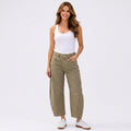 Women Barrel Leg Jeans