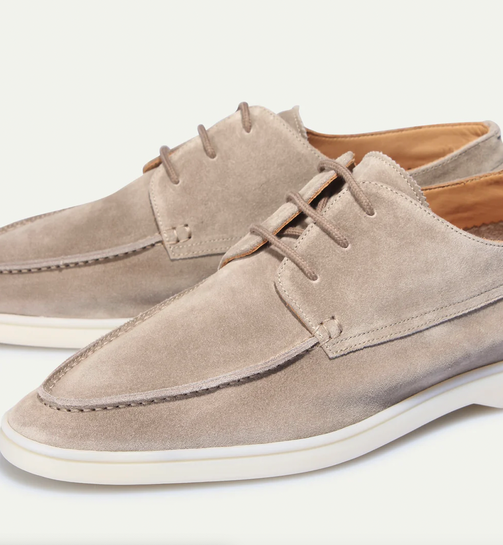 Men’s Lace-Up Casual Loafers