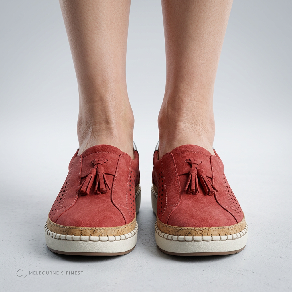 Women’s Slip On Comfort Sneakers Tassel Detail – Casual Everyday Shoes