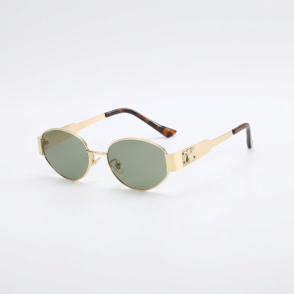 Round Frame Sunglasses Women