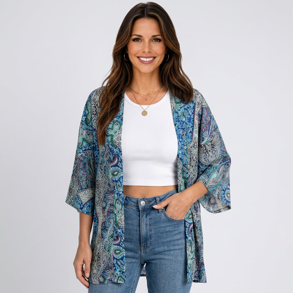 Women Kimono Cardigan