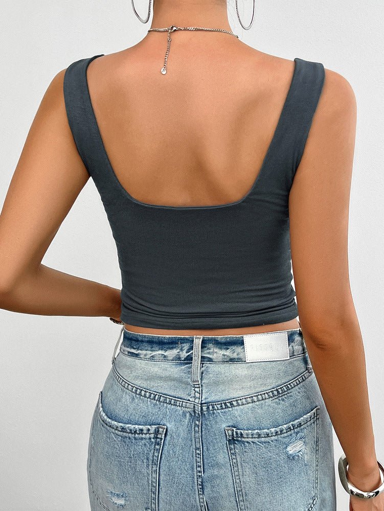 Women Ruched Tank Top