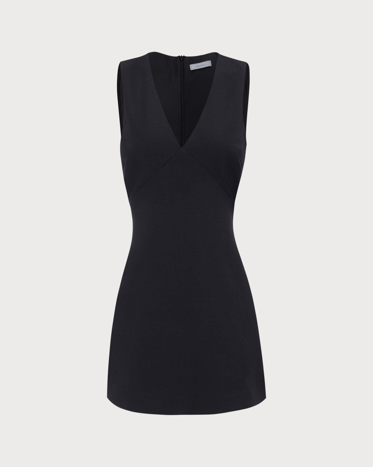 Sleeveless V Neck Mini Dress Women