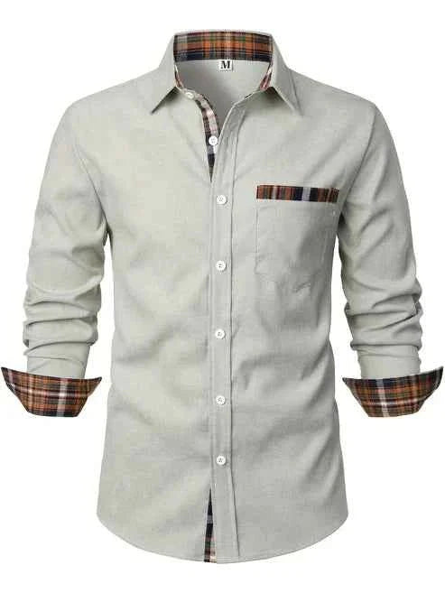 Men’s Long Sleeve Button-Up Shirts