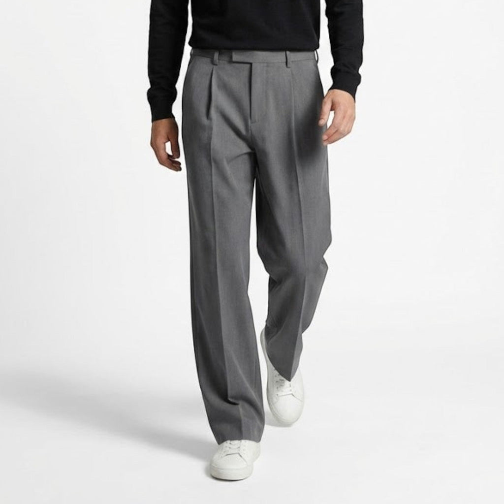 Men Pleated Dress Pants