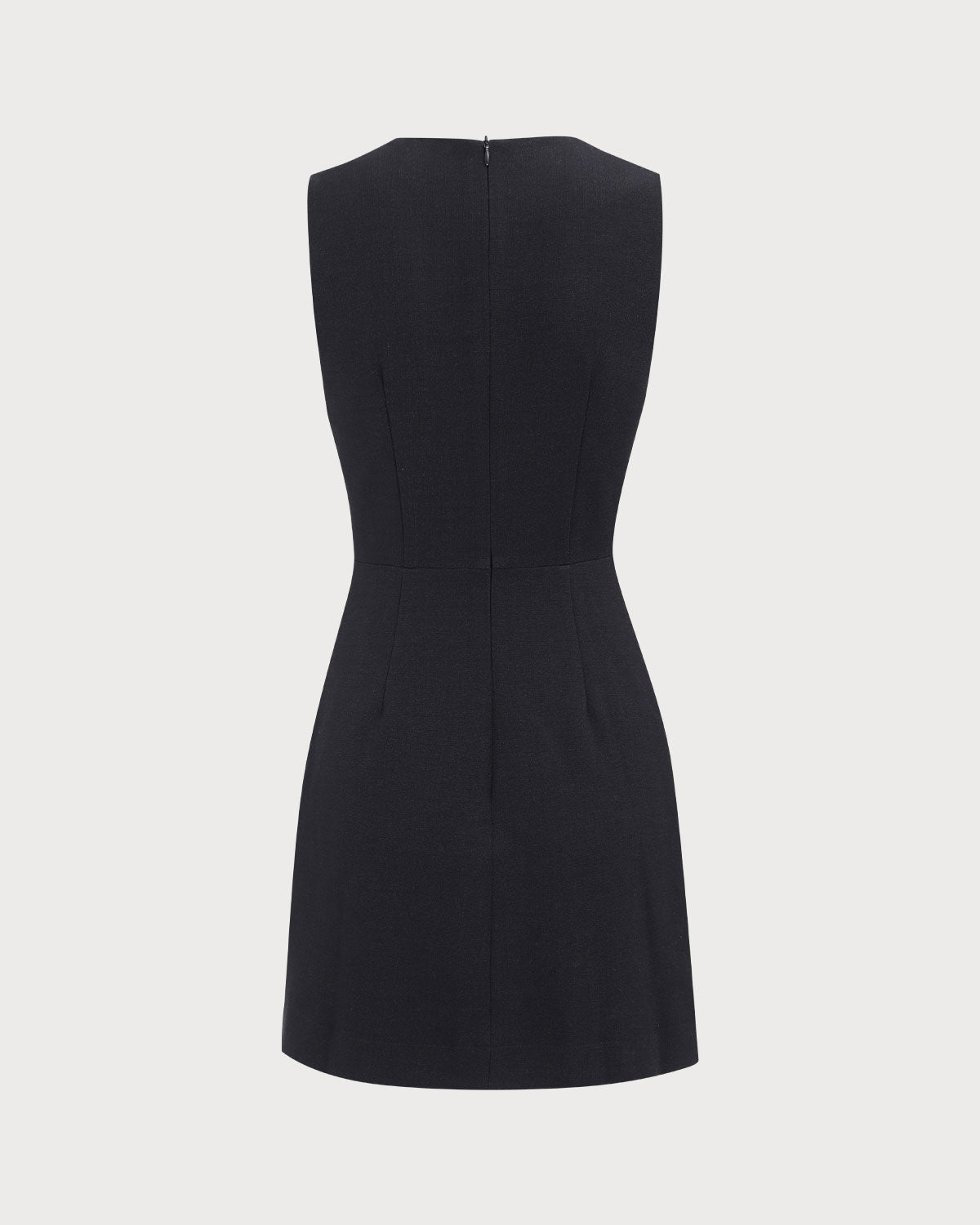 Sleeveless V Neck Mini Dress Women