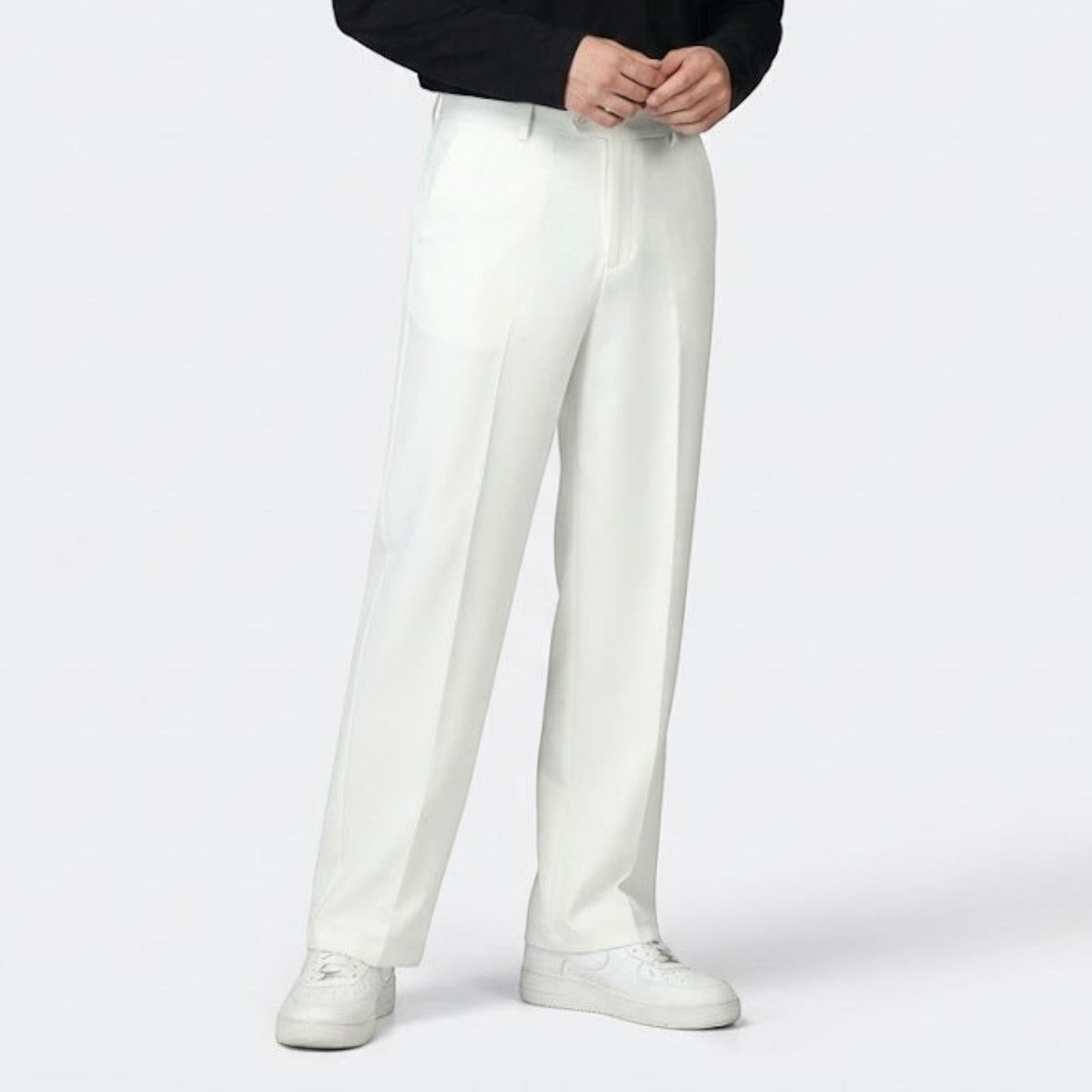 Men Pleated Dress Pants