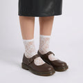 Women’s Mary Jane Shoes Buckle Strap – Casual Flat Shoes