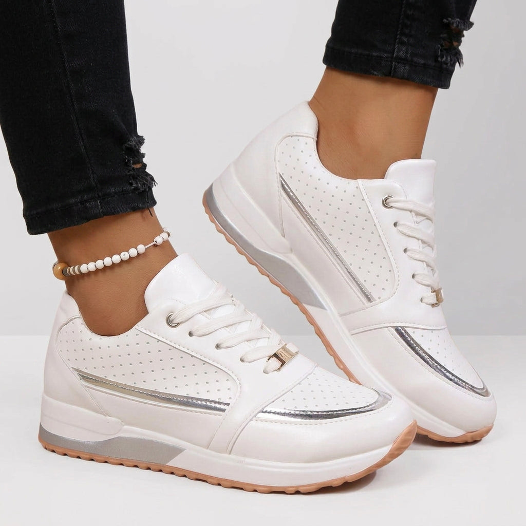 Lace Up Athletic Sneakers Women