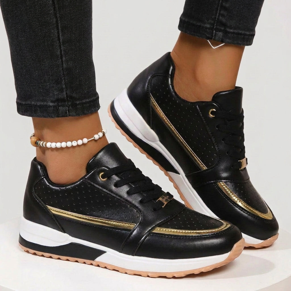 Lace Up Athletic Sneakers Women