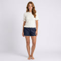 Women Short Sleeve Knit Top