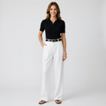 Women’s Wide Leg Trousers High Waist – Tailored Full Length Pants