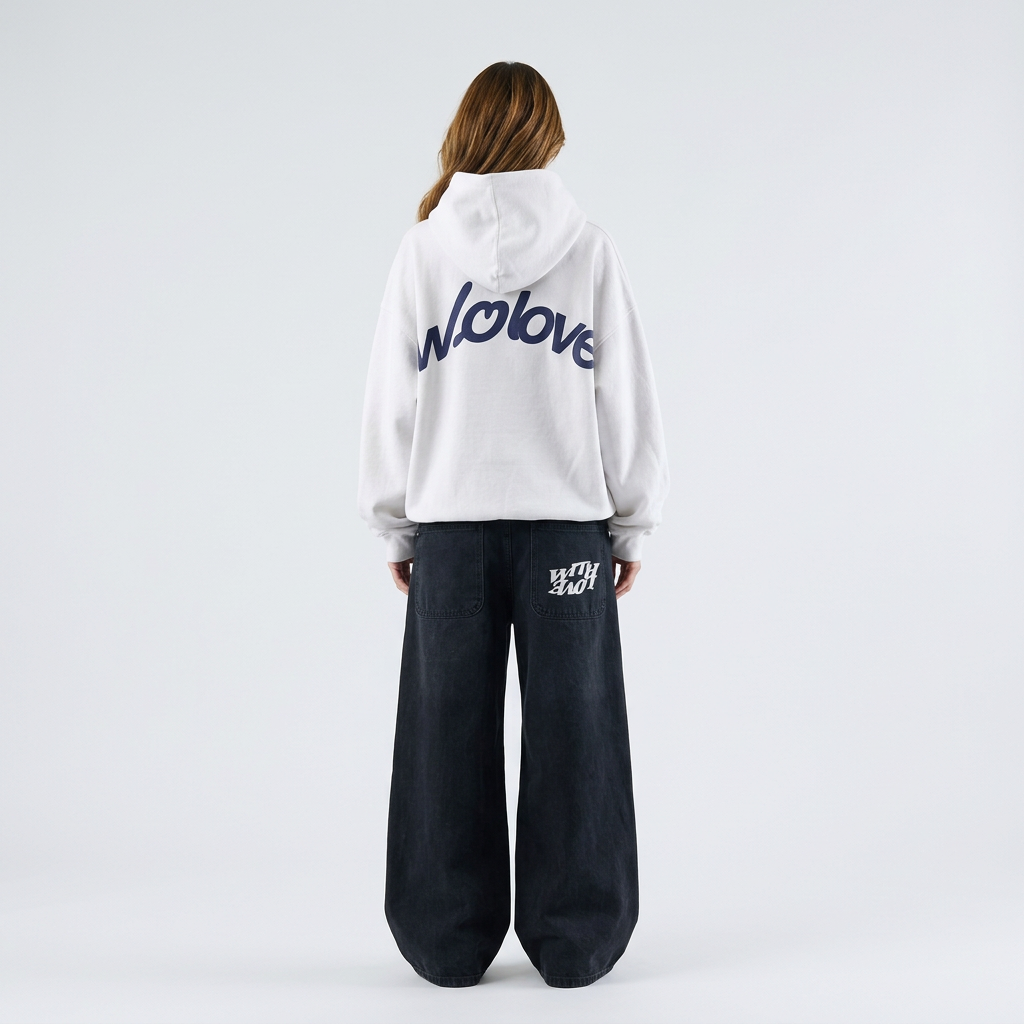 Women’s Pullover Hoodie Kangaroo Pocket – Relaxed Casual Sweatshirt