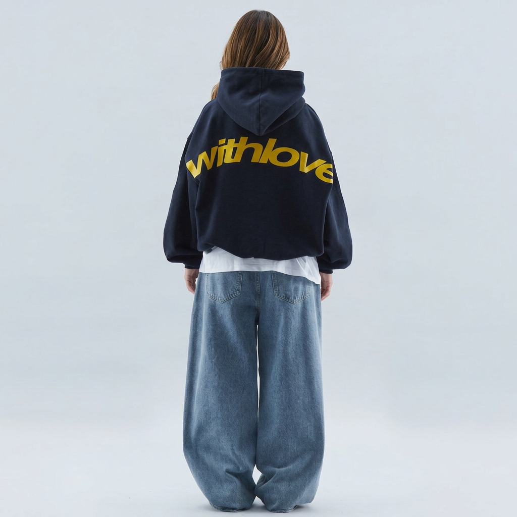 Women’s Pullover Hoodie Kangaroo Pocket – Relaxed Casual Sweatshirt