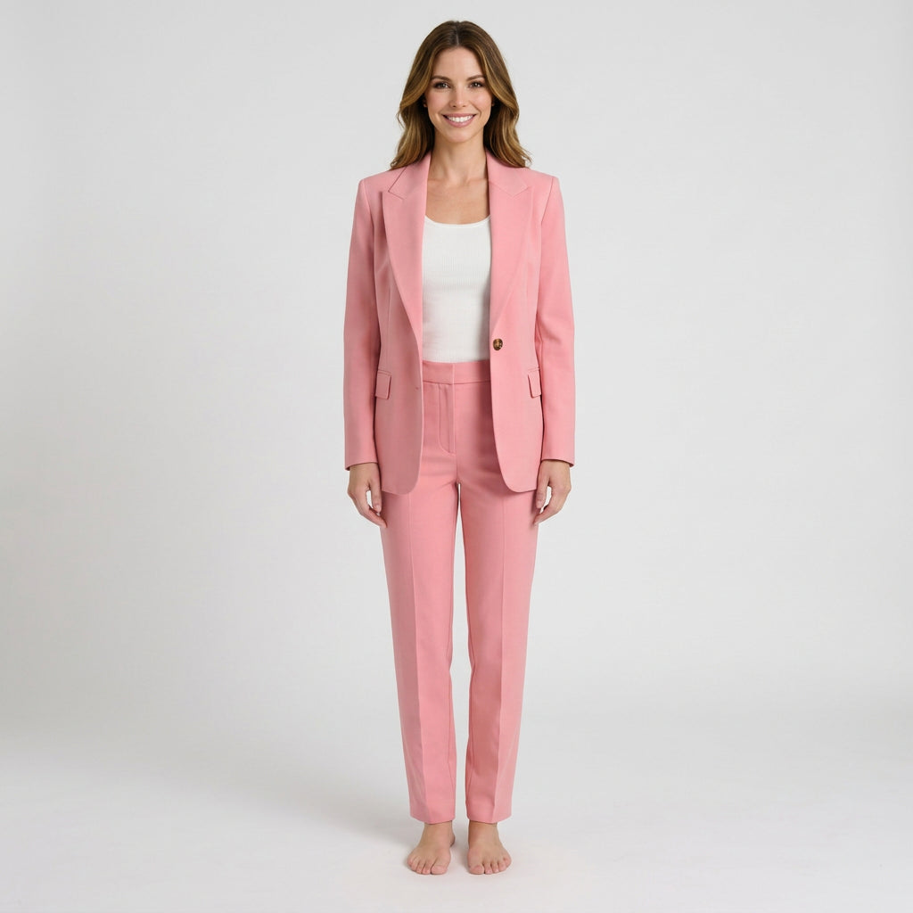 Women’s Two Piece Pants Suit Tailored Fit