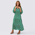 Polka Dot Maxi Dress