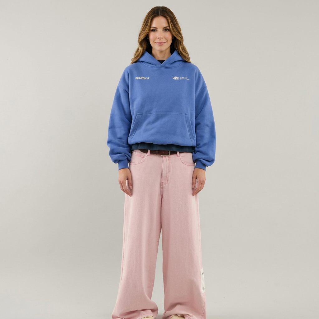 Women’s Pullover Hoodie Kangaroo Pocket – Relaxed Casual Sweatshirt