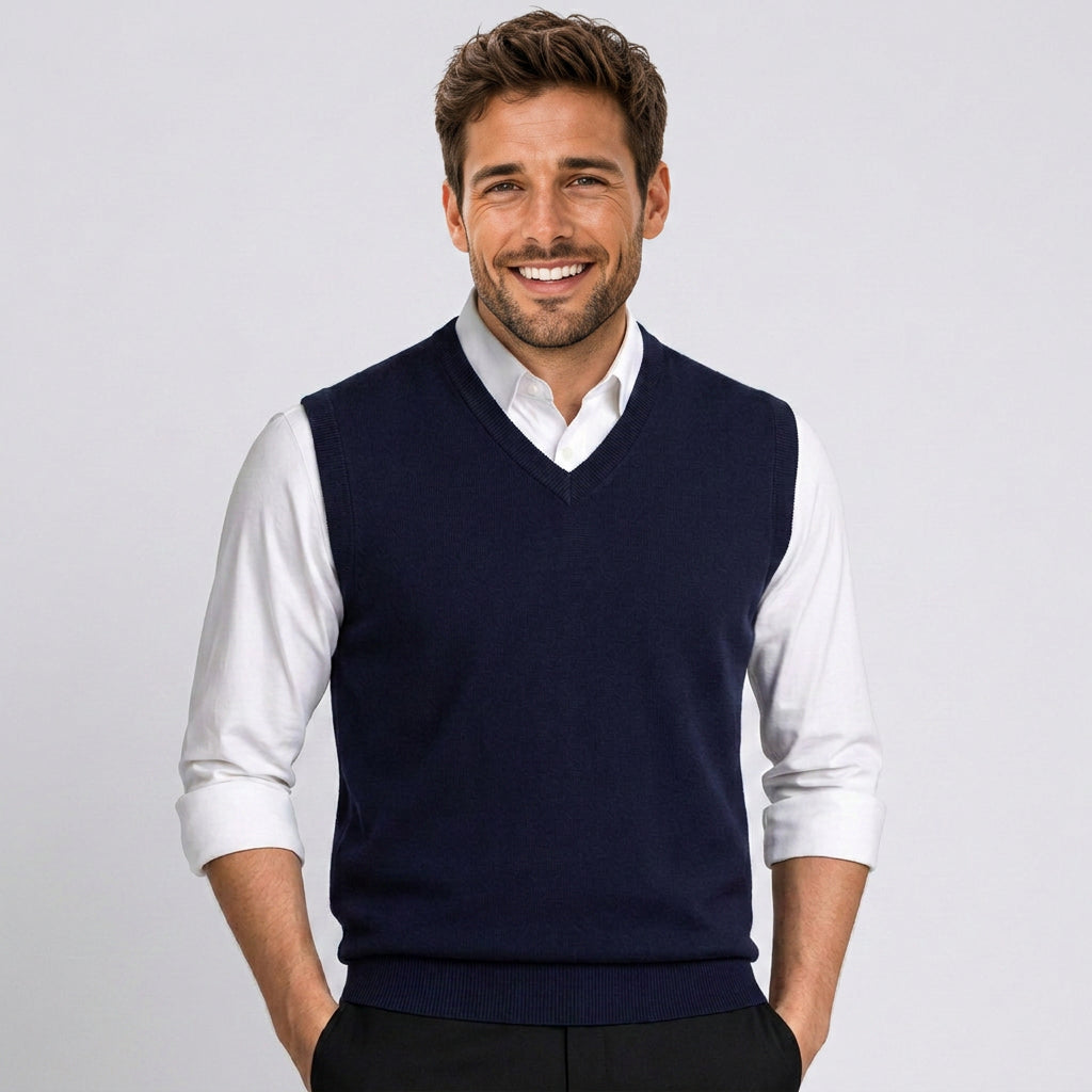 Men’s V-Neck Sweater Vest