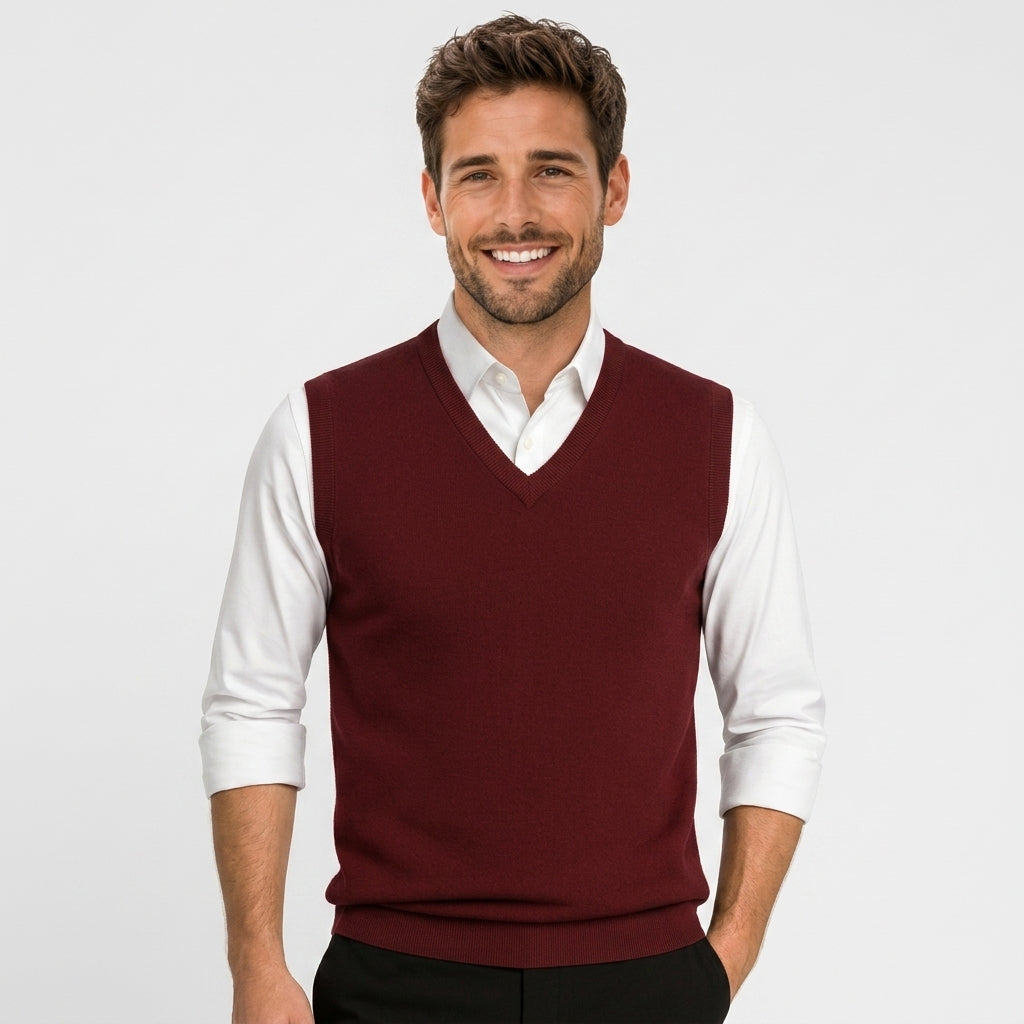 Men’s V-Neck Sweater Vest