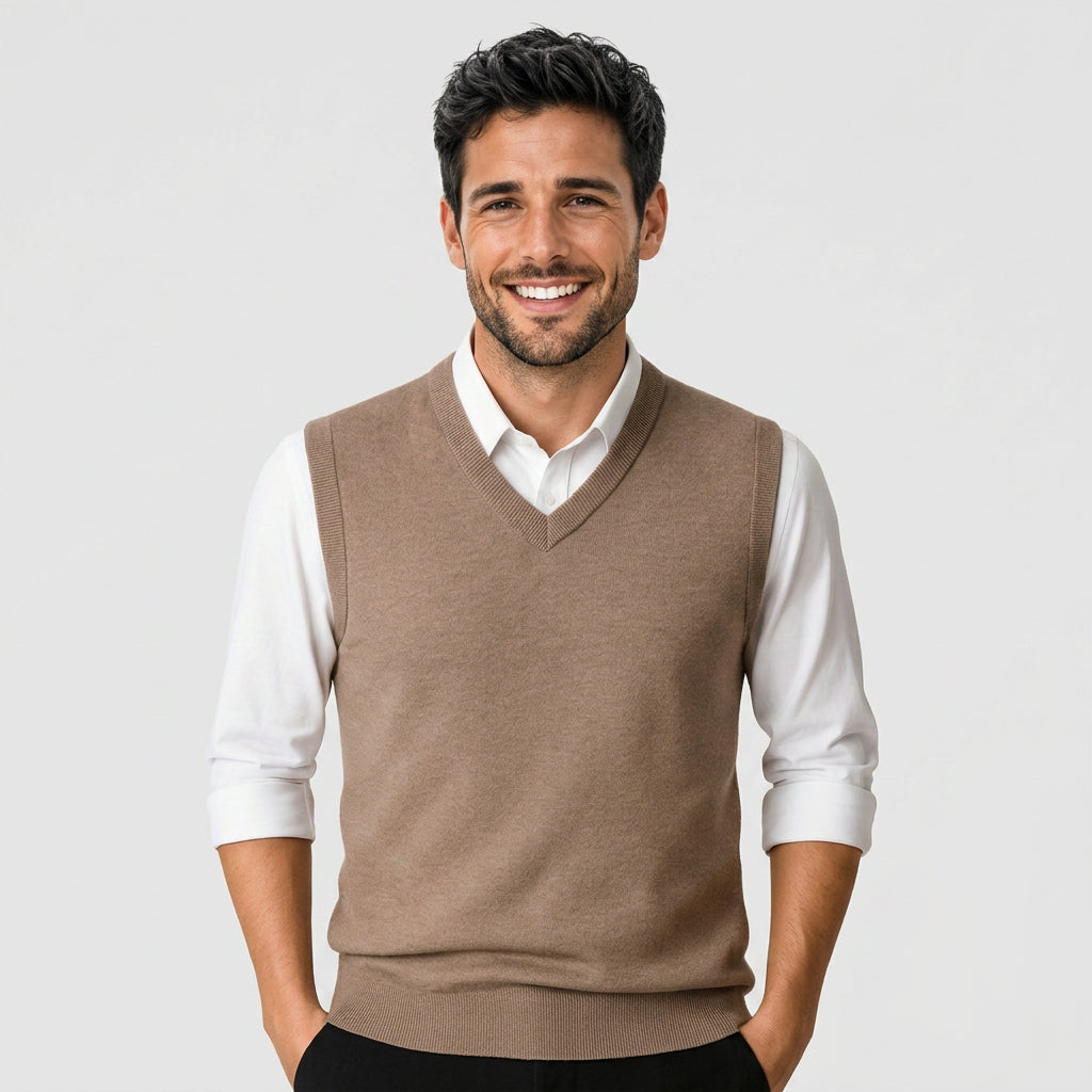 Men’s V-Neck Sweater Vest