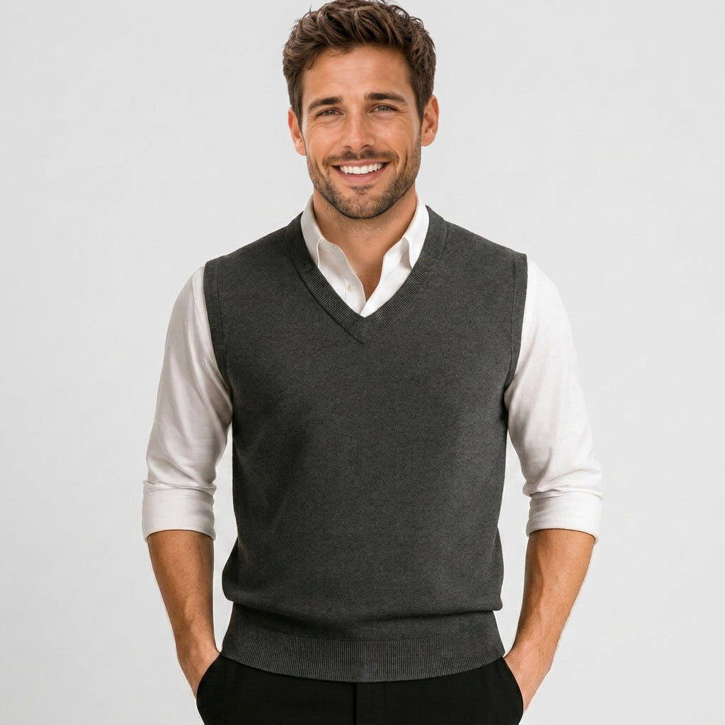 Men’s V-Neck Sweater Vest